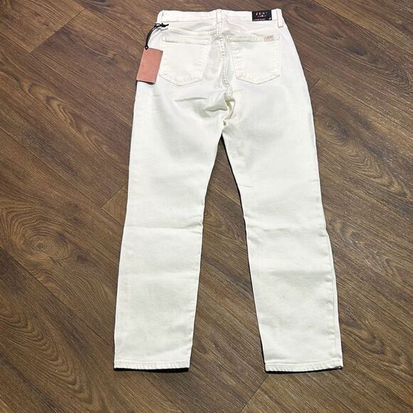 Jen7 7 for all mankind white crop skinny‎ jeans ankle length summer - Picture 5 of 8